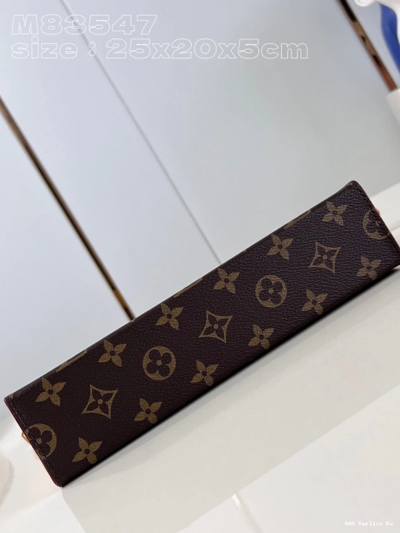 AAA Replica Ru VUITTON Toilette-25*20*5.5cm Poche LOUIS 0712